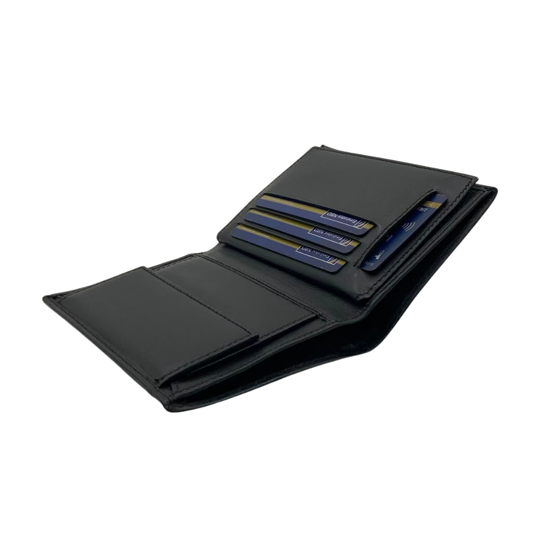 Standing Mens Collection Bi-Fold Wallet # 4013