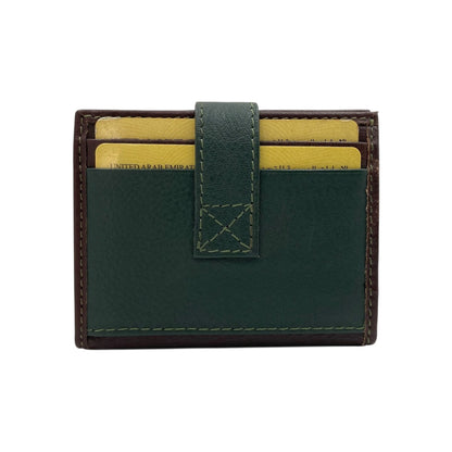 Card Case & Cash Wallet Compact Size 14 Card Space # 4029C