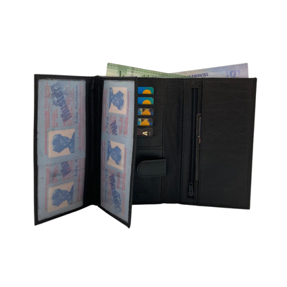 Standing Mens Collection Bi-Fold Wallet # 4102