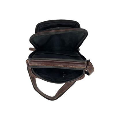 Leather Crossbody/Messenger Bag # 2677