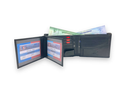 VIP - RFID Maximum Card & Coin Billfold Wallet, Men's Wallet # 1013CP