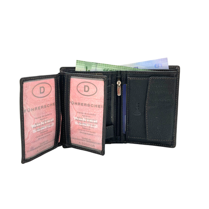 Shield Collection Bi-Fold RFID Wallet # 4253C