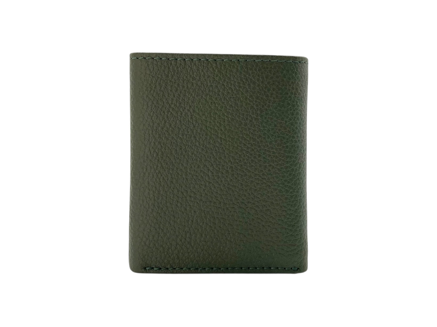 VacaPelle 8-10 Cards Trifold Genuine Leather Wallet # 4699