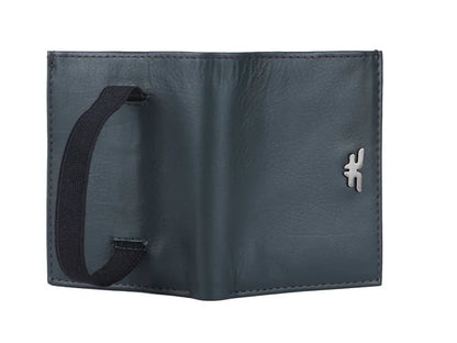 Slim Bifold Inside Button Card & Cash Wallet # RFID 1977EL