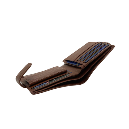 Pebble Texture 8 Card Billfold Wallet # 4562CL