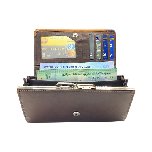 Women's Multipurpose Leather Wallet # 1686AF