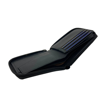 Fullzip leather mens Wallet #1116CZ