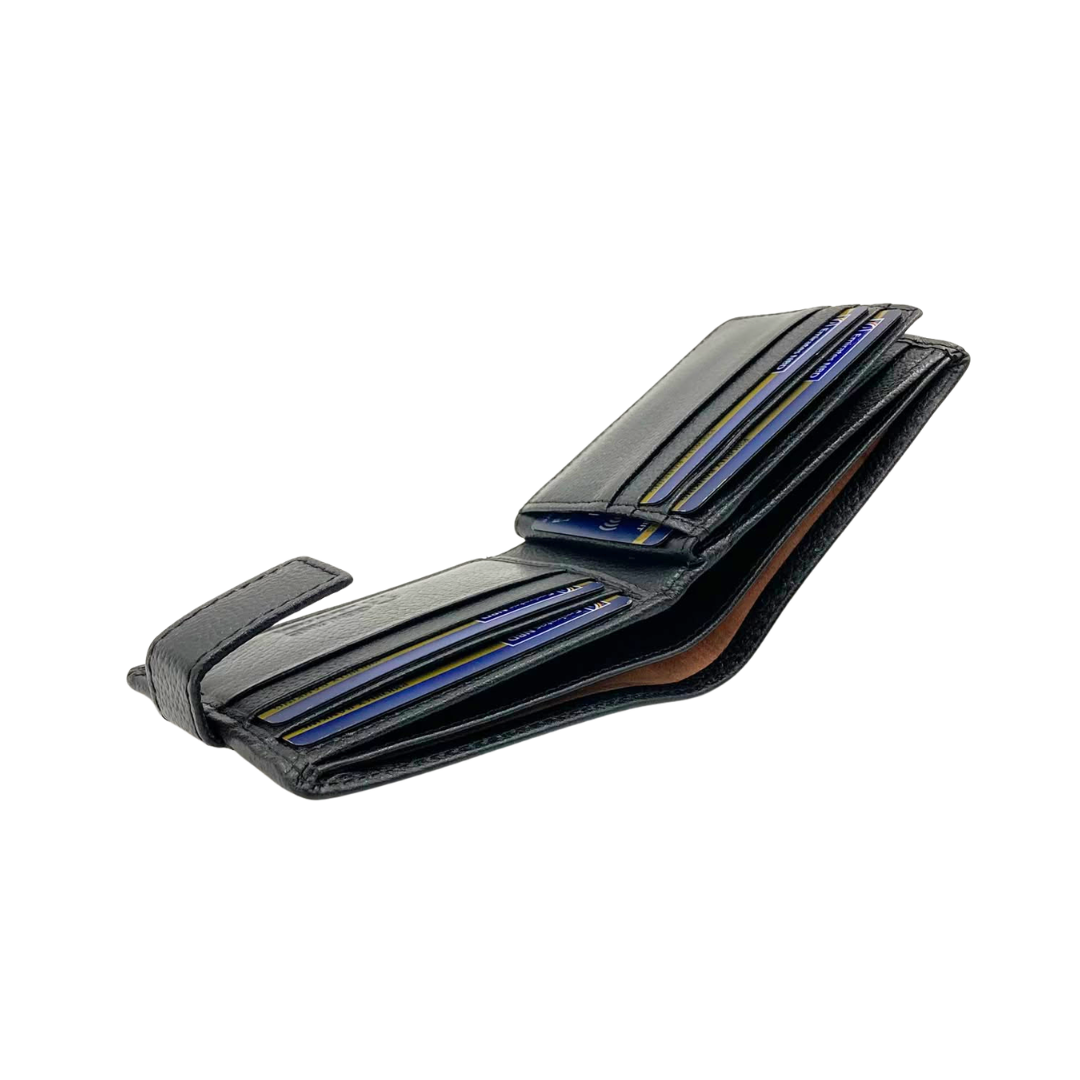 Pebble Texture 8 Card Billfold Wallet # 1074L