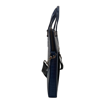 Expandable Leather Laptop Organiser Premium  # 2857S