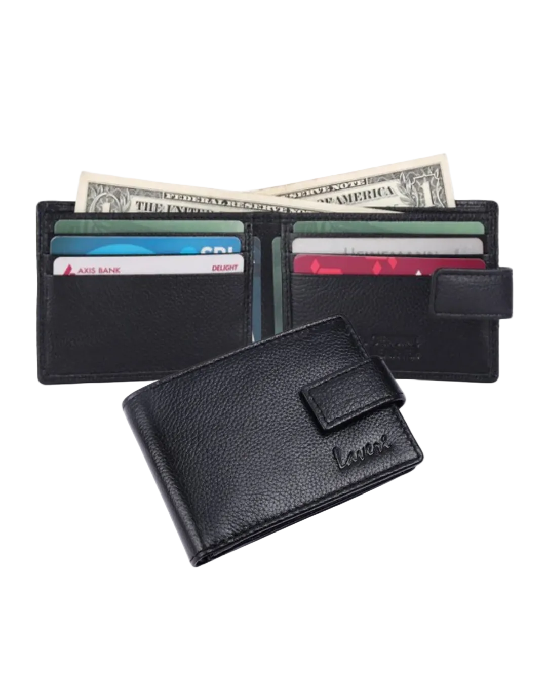 Pebble Texture Billfold Wallet # 1727L