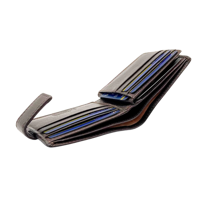 Pebble Texture 8 Card Billfold Wallet # 1074L