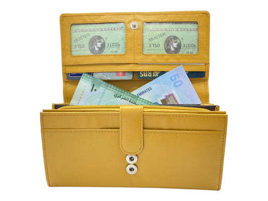 Women's Multipurpose Leather Wallet # 1252B