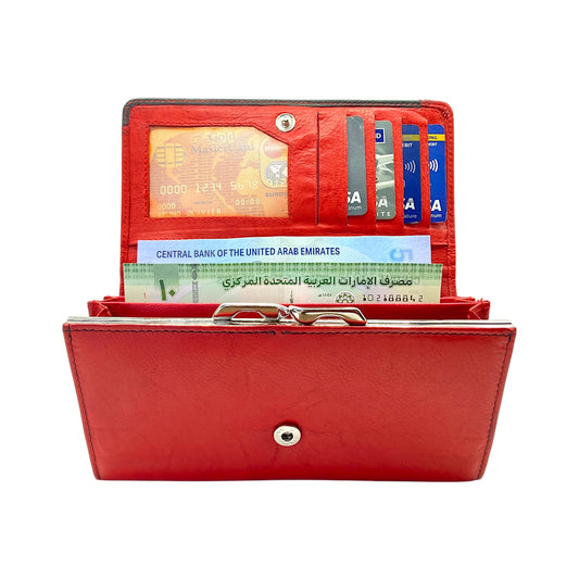 Women's Multipurpose Leather Wallet # 1686AF