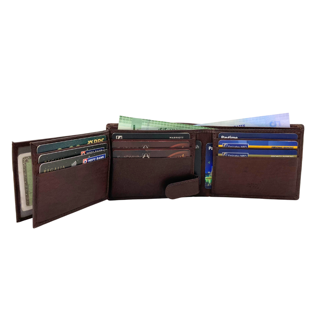 Shield Collection Bifold RFID Wallet # 1426