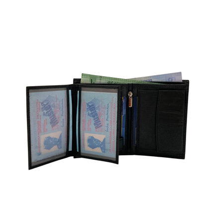 Standing Mens Collection Bi-Fold Wallet # 4253