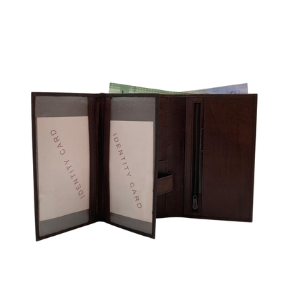 Standing Mens Collection Bi-Fold Wallet # 4102