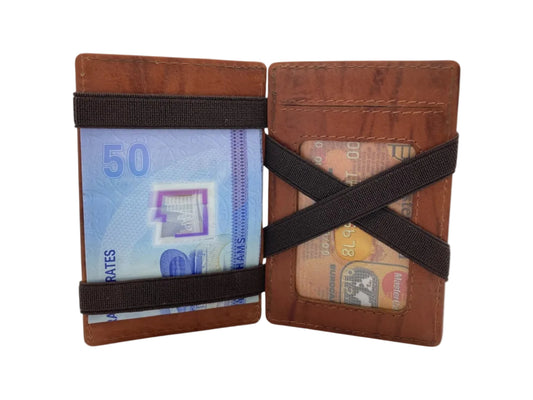 Magic Card Case & Cash Wallet Two Side Open # 1598 MAGIC