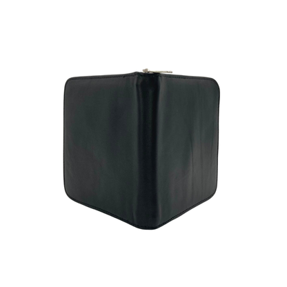 Leather CD POUCH_BLK