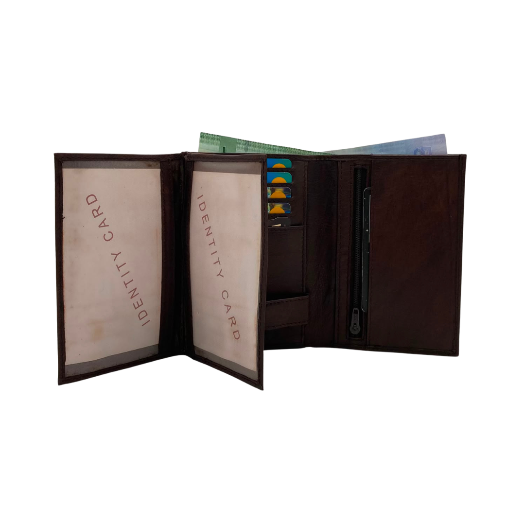 Standing Mens Collection Bi-Fold Wallet # 4102S