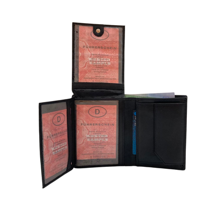 Standing Mens Collection Bi-Fold Wallet # 1444