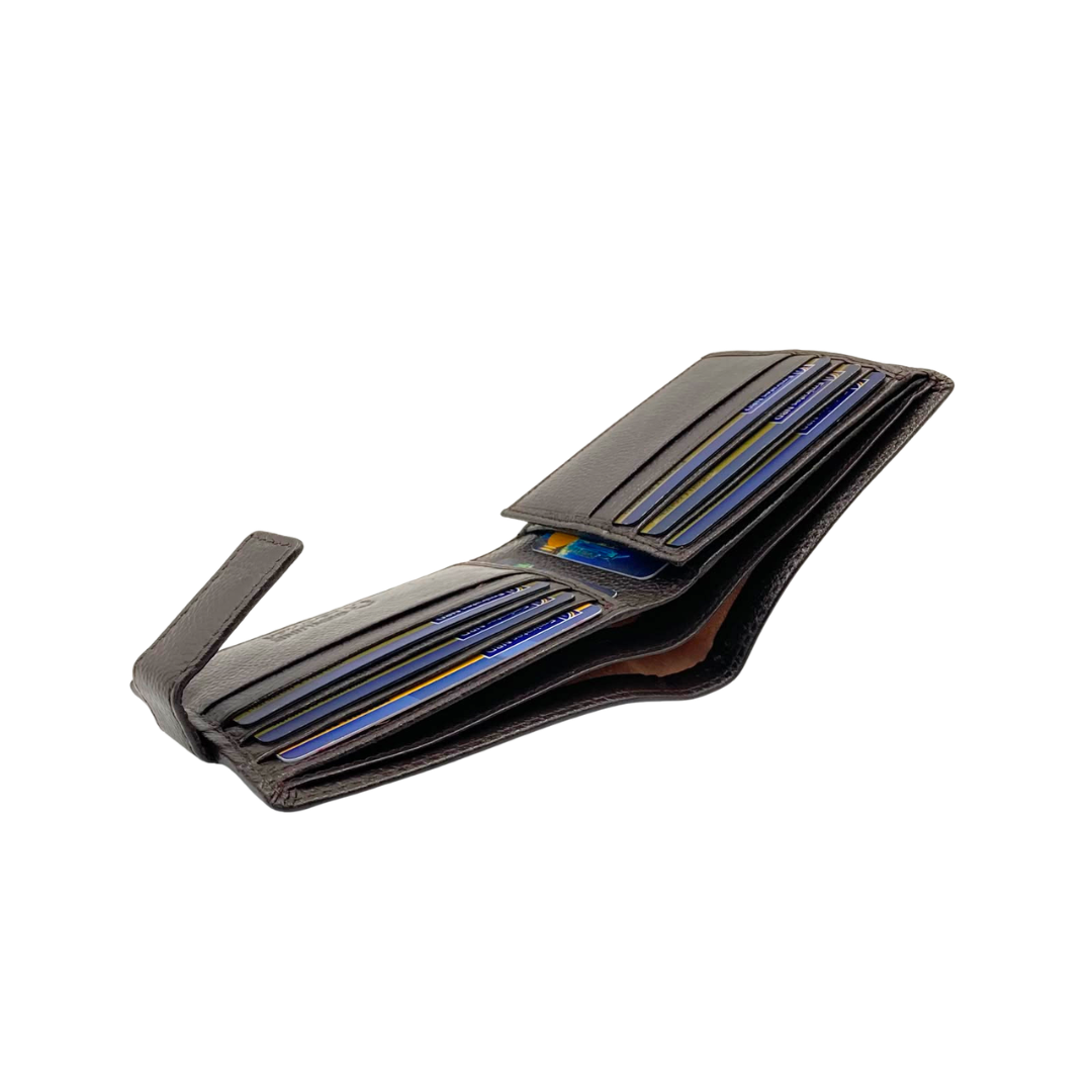 Pebble Texture 8 Card Billfold Wallet # 1001L