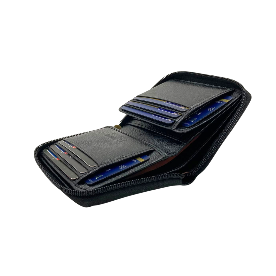 Pebble Texture 8 Card Billfold Wallet # 4101Z