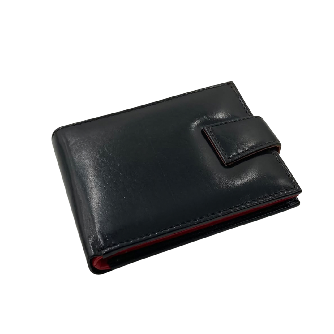 Classic Men's Waterproof Bifold Leather Wallet with Flip ID Window #892L