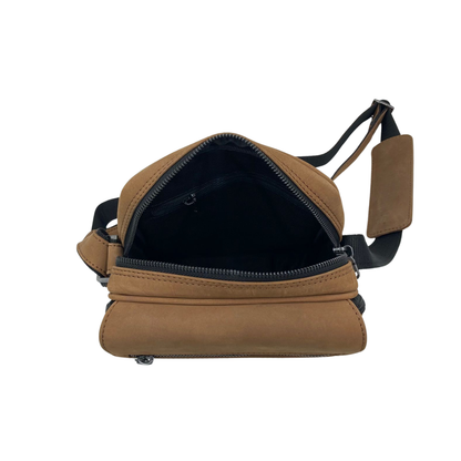 Leather Crossbody/Messenger Bag # 2353Z