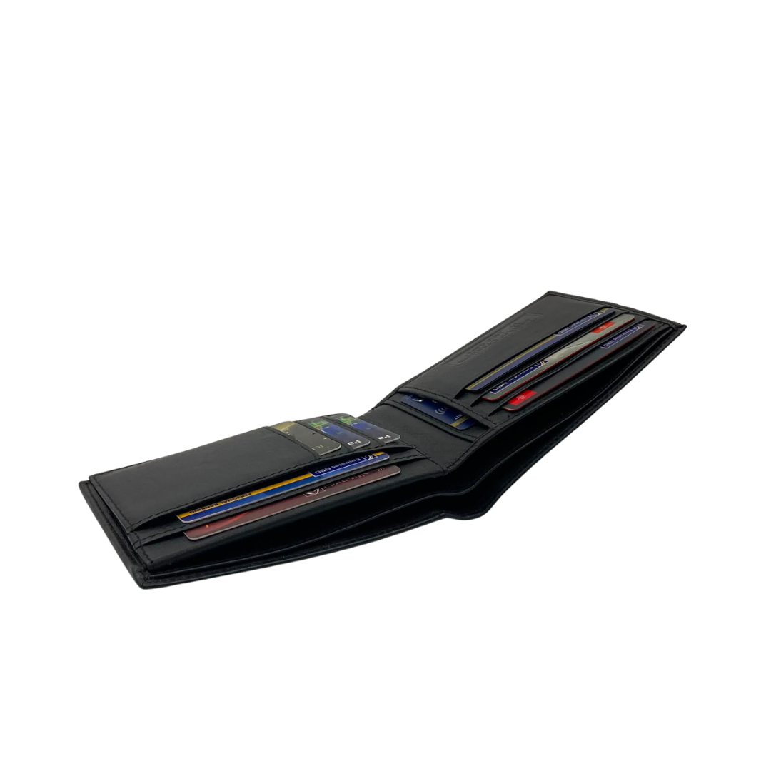 Antq, Smooth Leather Wallet With Inside Leather Lining # JD-1823
