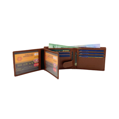 Pebble Texture 8 Card Billfold Wallet # 1426