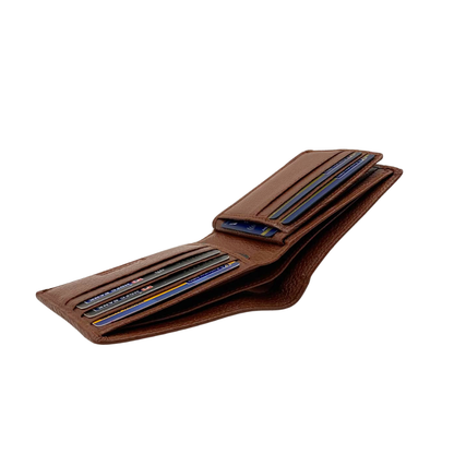 Pebble Texture 8 Card Billfold Wallet # 4094N