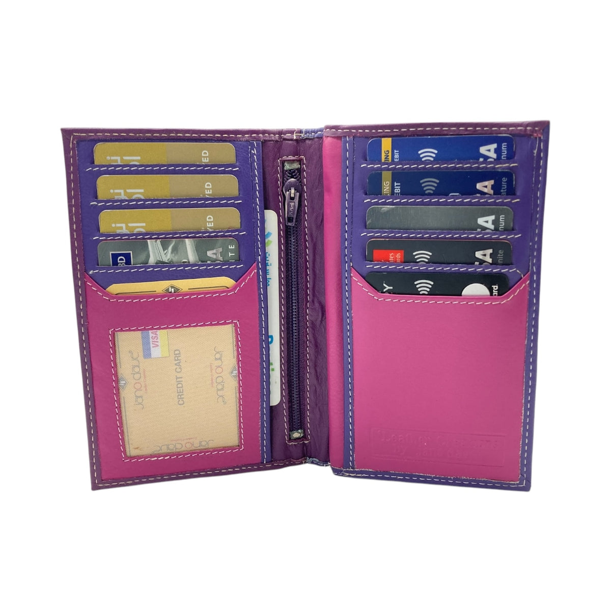 Women's Multi-Color Leather Wallet # JD1087/MA-105