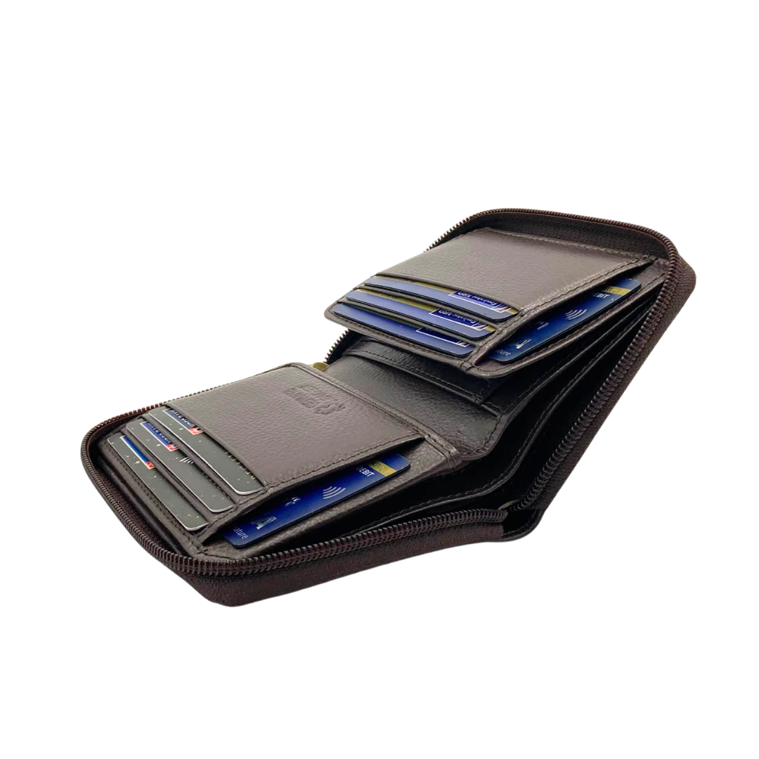 Pebble Texture 8 Card Billfold Wallet # 4101Z