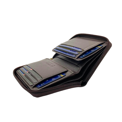 Pebble Texture 8 Card Billfold Wallet # 4101Z