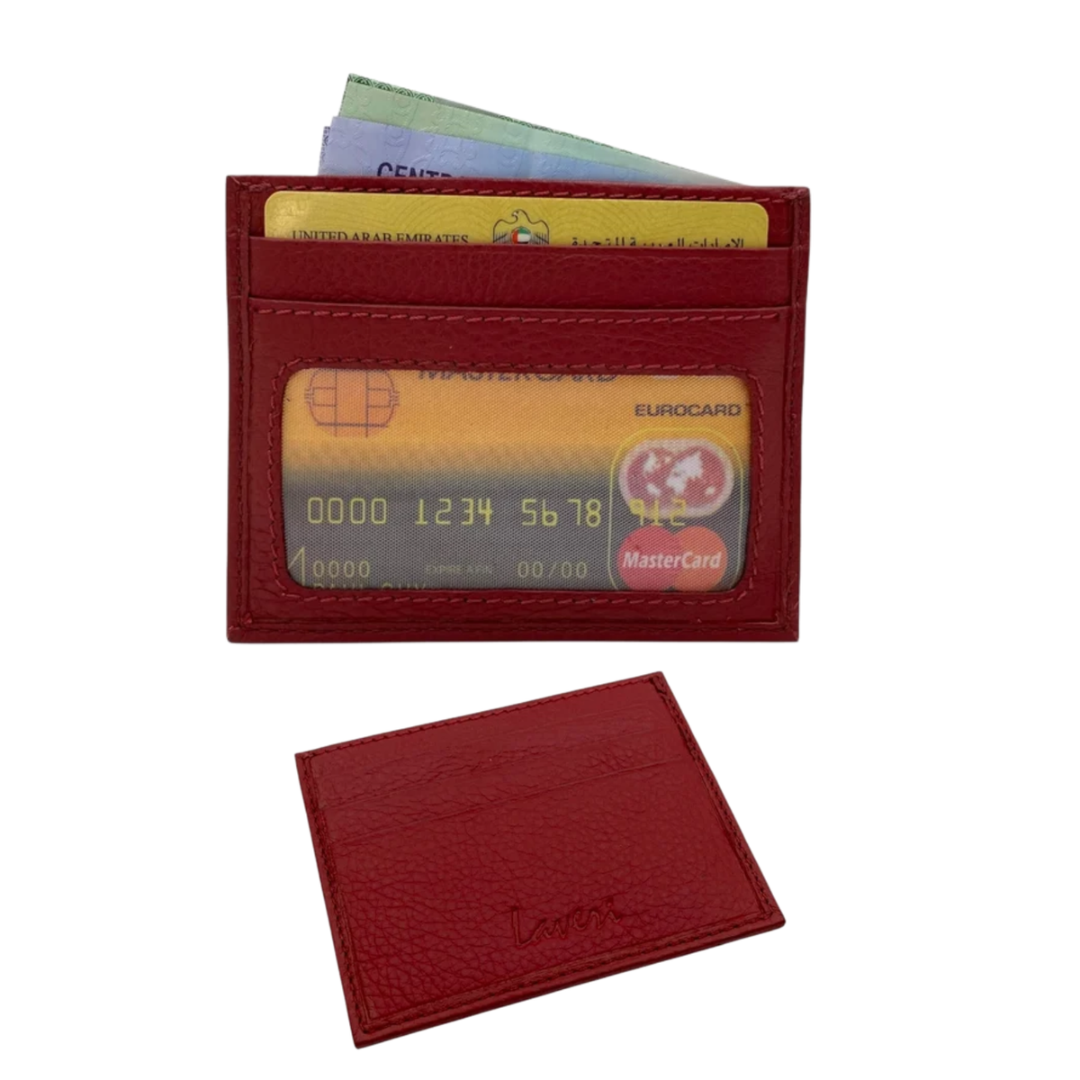 Super Slim Genuine Leather Card Wallet # 1066/3 PHOTO