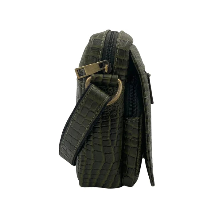Leather Crossbody/Messenger Bag # 2871