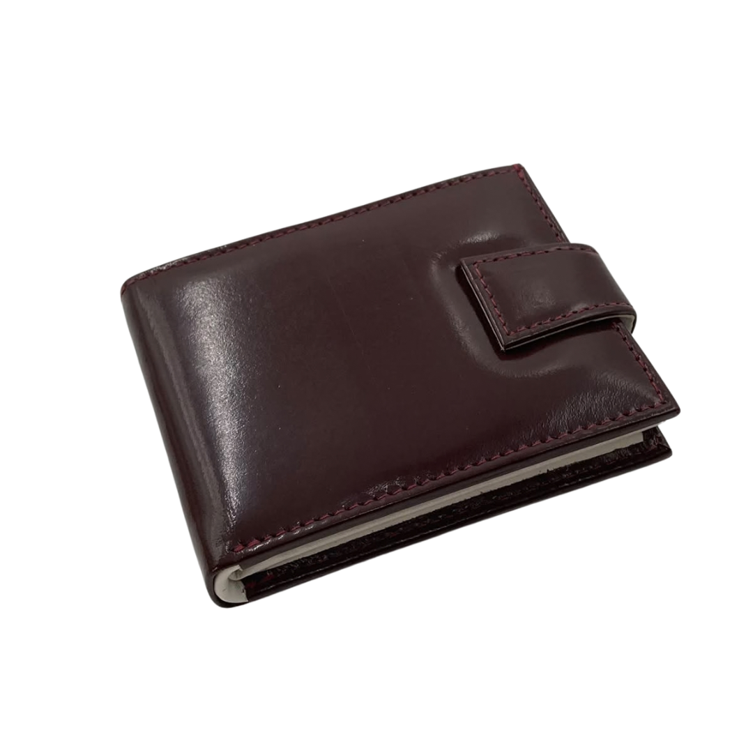 Classic Men's Waterproof Bifold Leather Wallet with Flip ID Window #892L