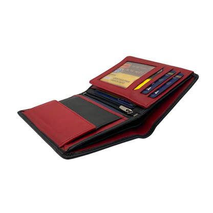 Standing Mens Collection Bi-Fold Wallet # 4020