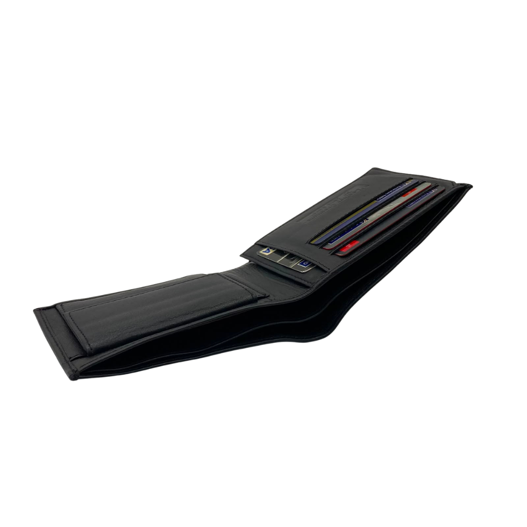 Antq, Smooth Leather Wallet With Inside Leather Lining # JD-1821