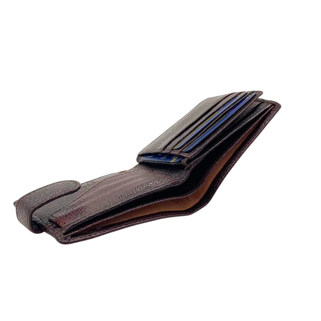 Pebble Texture 8 Card Billfold Wallet # 1074CL