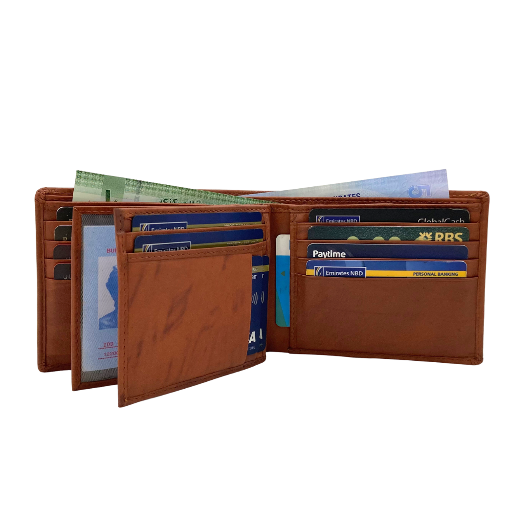Shield Collection Bifold RFID Wallet # 1406A