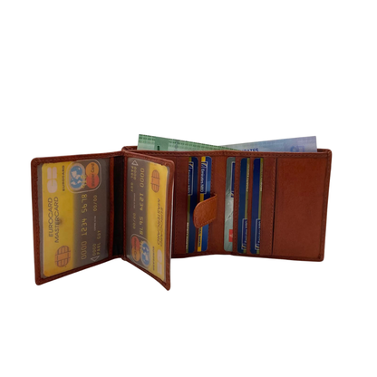 Standing Mens Collection Bi-Fold Wallet # 664N
