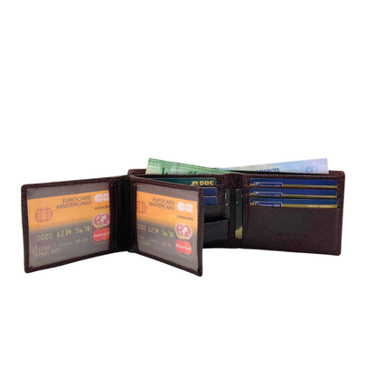 Pebble Texture 8 Card Billfold Wallet # 1426