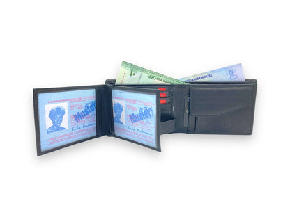 VIP - RFID Maximum Card & Coin Billfold Wallet, Men's Wallet # 1013CP