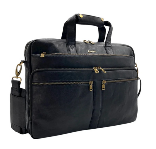 Explorer Premium Big Leather Laptop Bag #2888