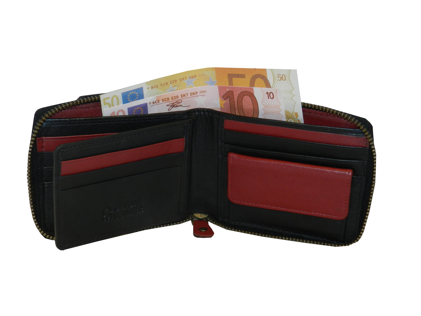 ZipVault 12 Card Full Zip Wallet #4094Z