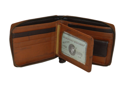 ZipVault 12 Card Full Zip Wallet #4094Z