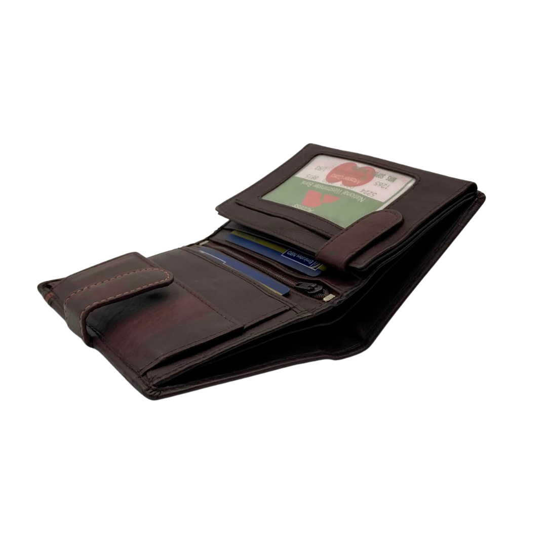 Standing Mens Collection Bi-Fold Wallet # 618CL