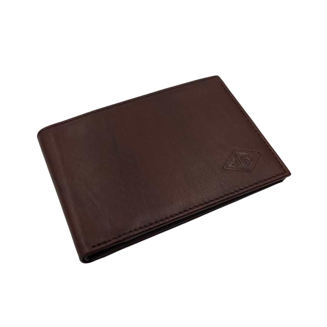 Antq, Smooth Leather Wallet With Inside Leather Lining # JD-1823