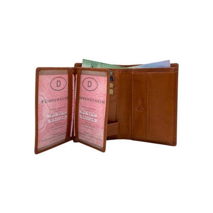 Italian Leather RFID Wallet  #  618C